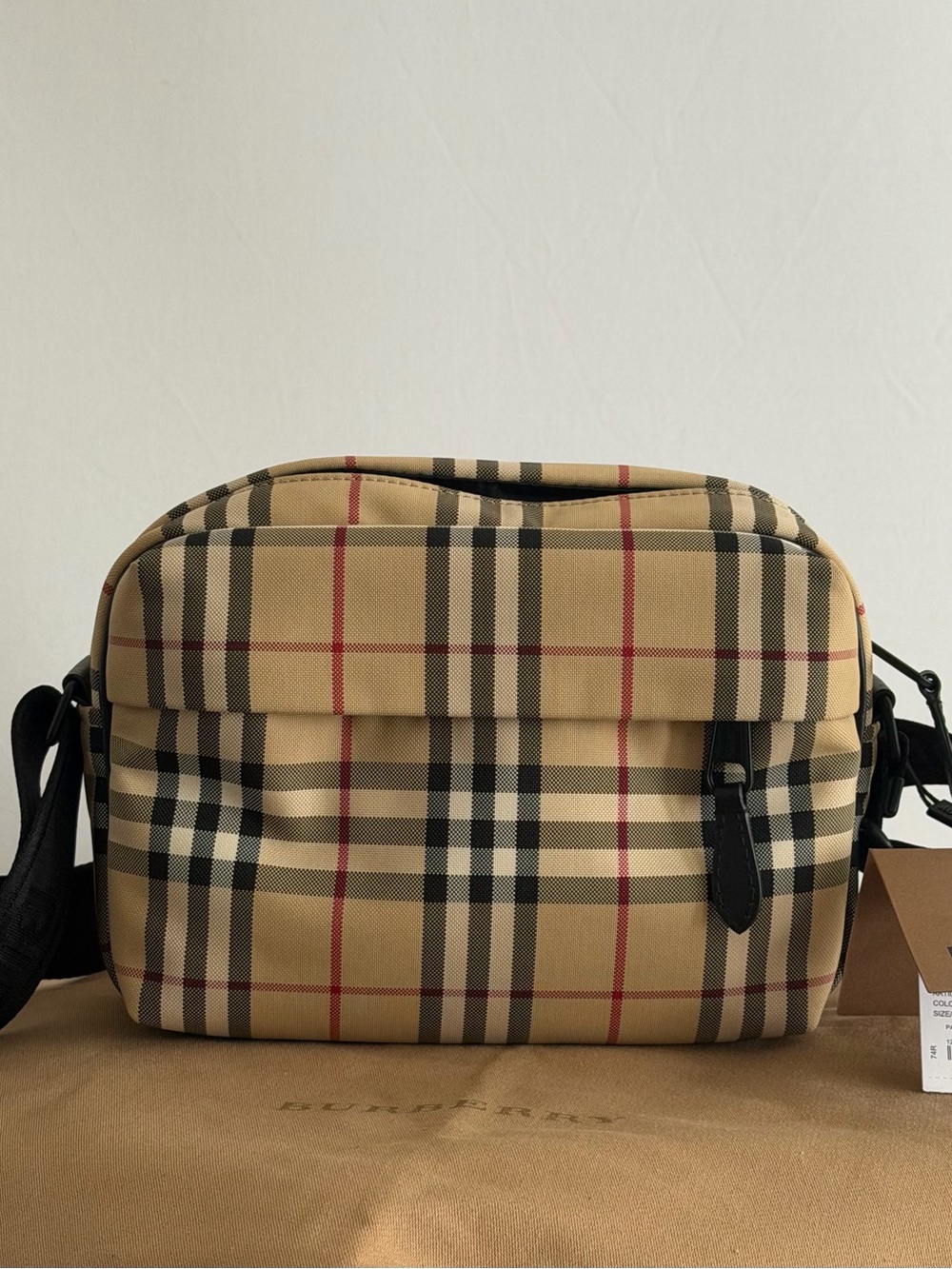 Burberry Check Paddy Bag in Archive Beige